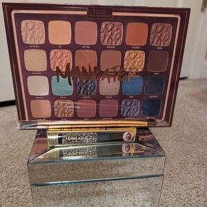 Tarte Eyeshadow Palette with Turquoise and Metallic Finishes